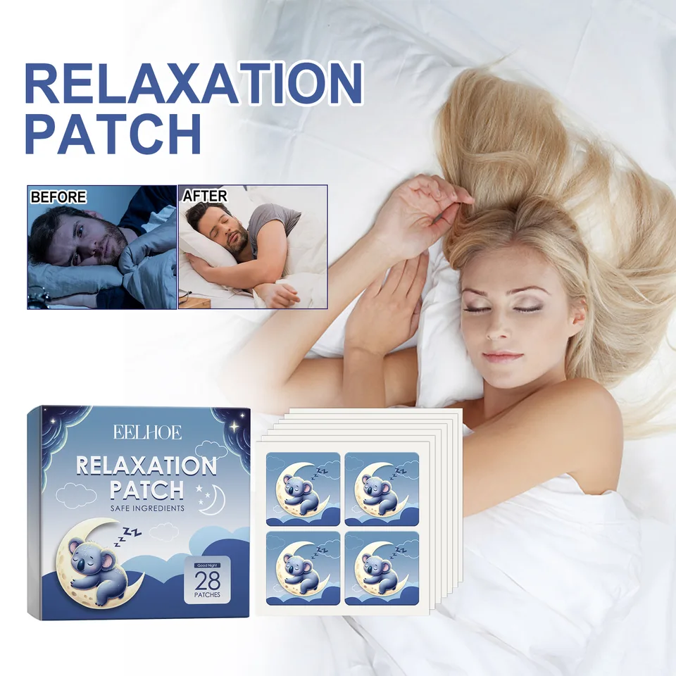 EELHOE Relaxation Patch, Sleep Patches To Help You Fall Asleep Faster At Night And Protect Your Sleep Quality view 3