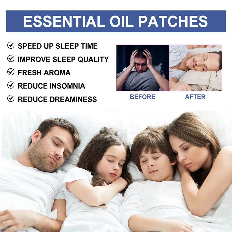 EELHOE Relaxation Patch, Sleep Patches To Help You Fall Asleep Faster At Night And Protect Your Sleep Quality view 9