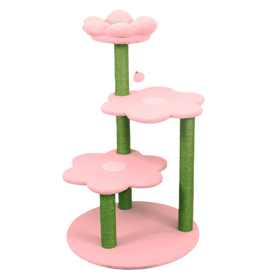 Cat Tree with Removable Cozy Perch & Scratching Posts Hanging & Toy Multi-Level Cat Furniture for Kittens/Cats to Climb, Rest & Play Hanging view 1