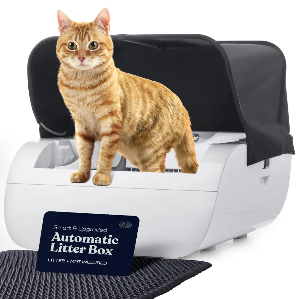 Smart Cat Litter Box Cat Litter Box Wide Opening view 1