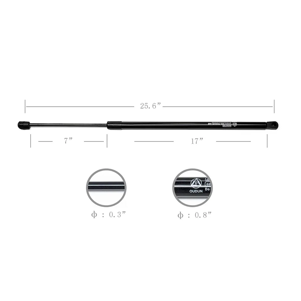Ansicht 3 von 2x Rear Tailgate Liftgate Lift Support Struts Shock Fit 03-08 H Onda Pilot 28