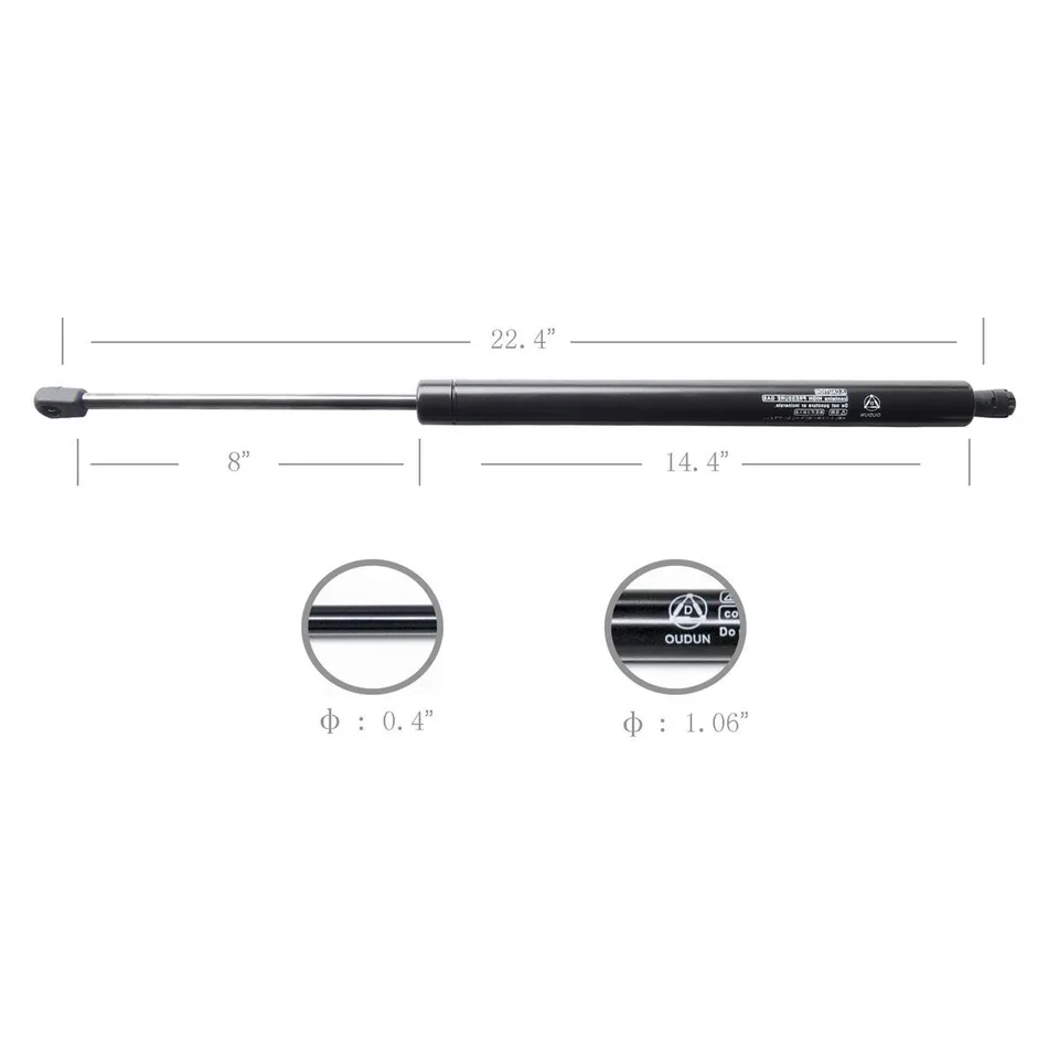 2 Rear Hatch Liftgate Lift Support Struts Shock Fit Explorer Mountaineer Navajo view 3