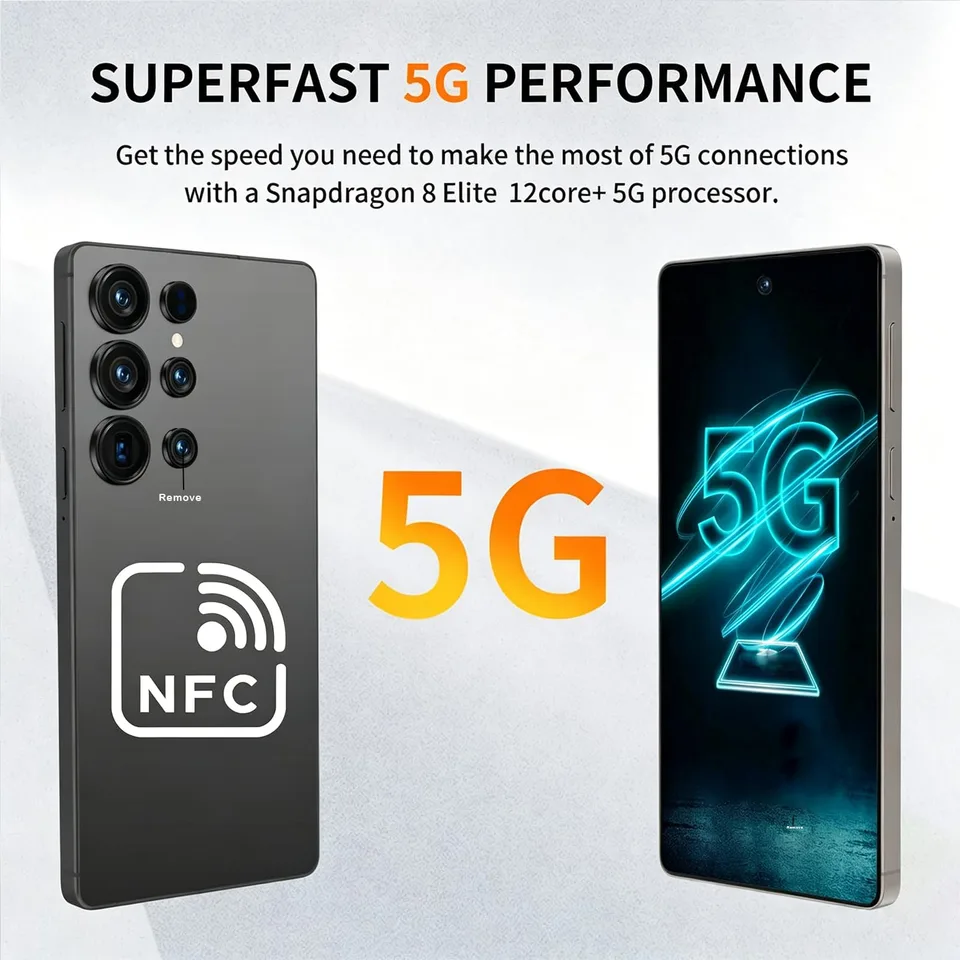 C25 Ultra Unlocked Phone With NFC12-512GB Smartphone 8000m Ah 6.9 HD Large Screen Android 15 Cell Phone 5G Built In Pen Dual SIM view 7