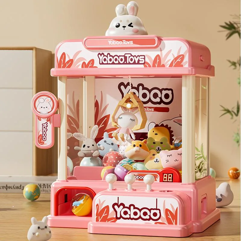 Popular Mini Home Claw Machine, Available In Rabbit And Dinosaur Designs, Perfect For Kids And Families. view 5