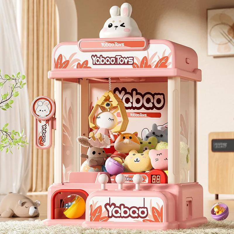 Popular Mini Home Claw Machine, Available In Rabbit And Dinosaur Designs, Perfect For Kids And Families. view 7
