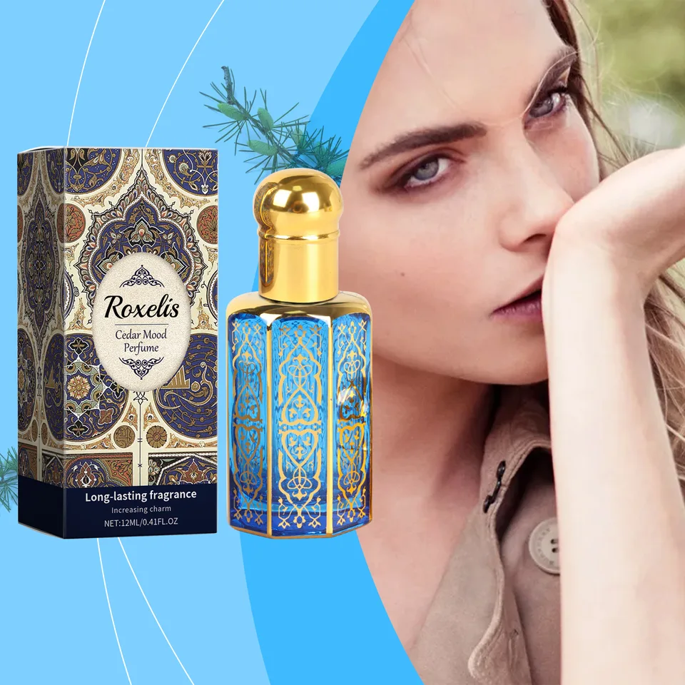 Cedar Mood Arabian Roll On Perfume Oil, Long Lasting Woody Fragrance For Men Women, 12ml view 6