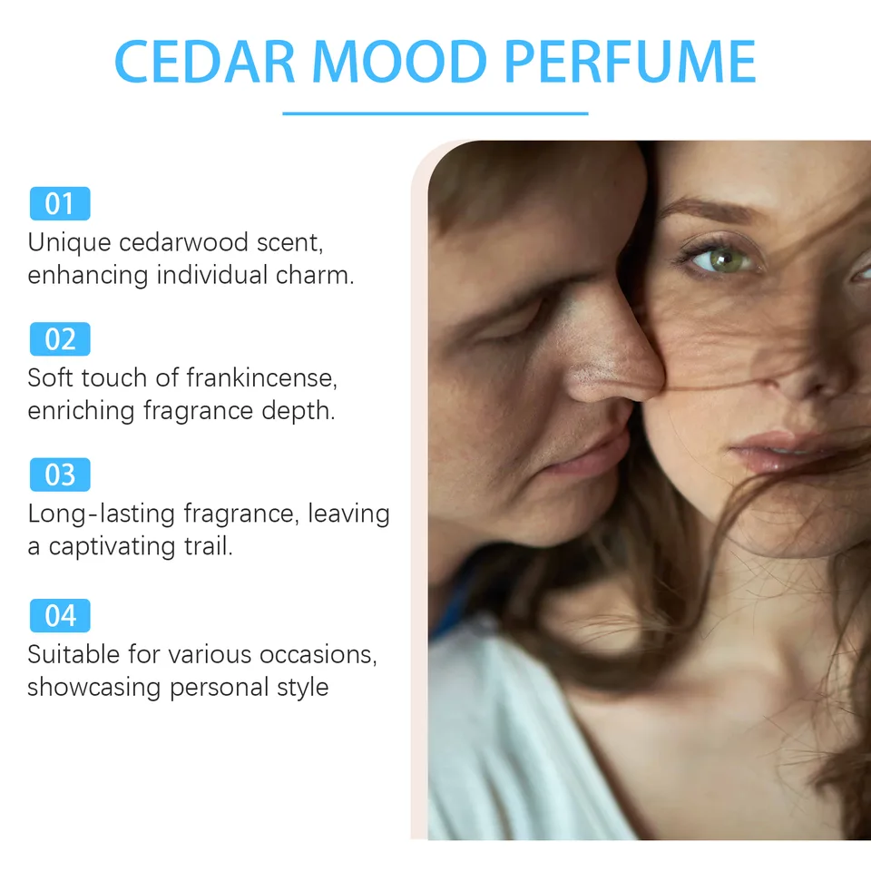 Cedar Mood Arabian Roll On Perfume Oil, Long Lasting Woody Fragrance For Men Women, 12ml view 8