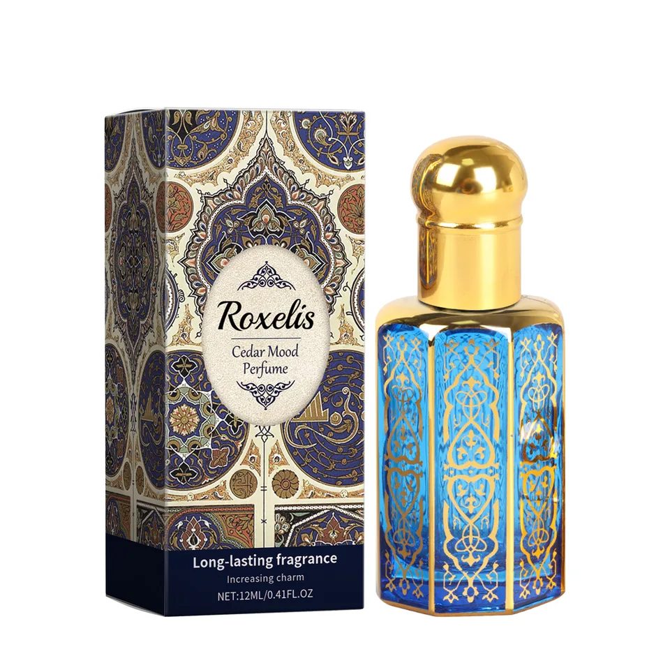 Cedar Mood Arabian Roll On Perfume Oil, Long Lasting Woody Fragrance For Men Women, 12ml view 1