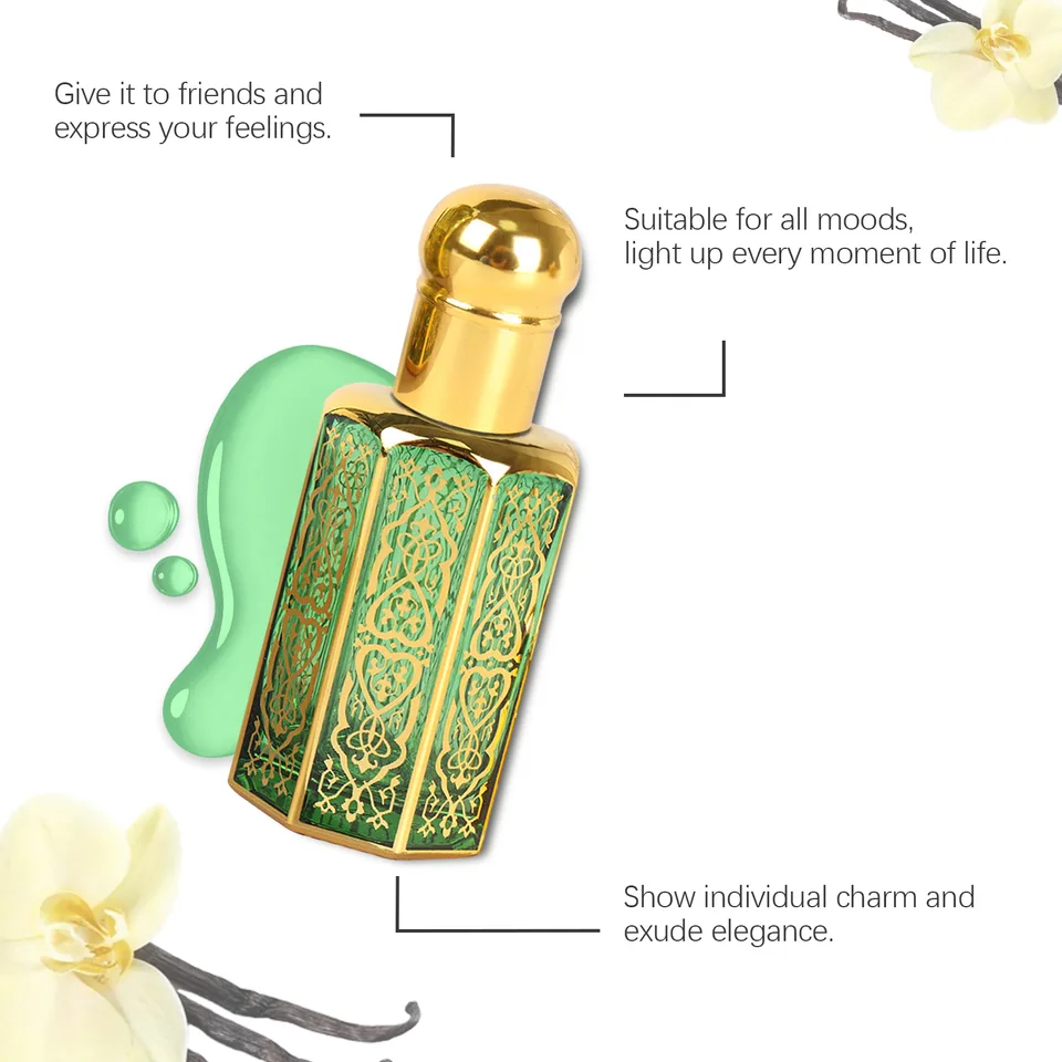 Vanilla Mood Arabian Roll On Perfume Oil, 12ML Long Lasting Floral Vanilla Scent For Women view 6