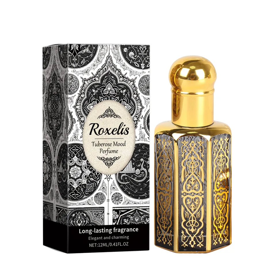 Tuberose Mood Roll On Perfume, 12ml Arabian Style Floral Perfume Oil view 1