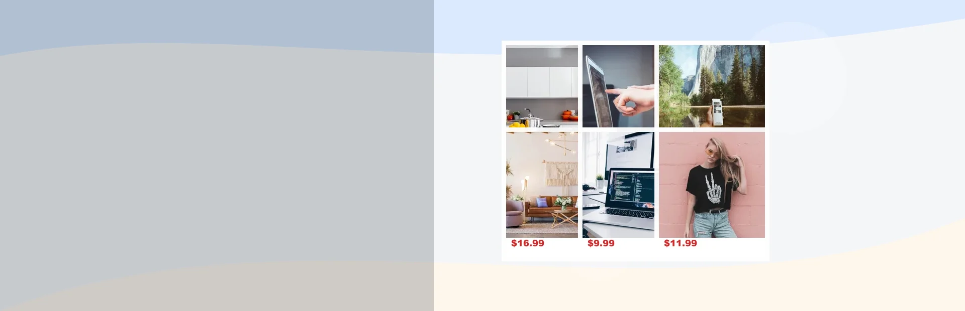Vistating marketplace deal scene